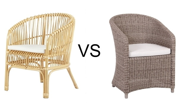 what is the difference between rattan and pe rattan
